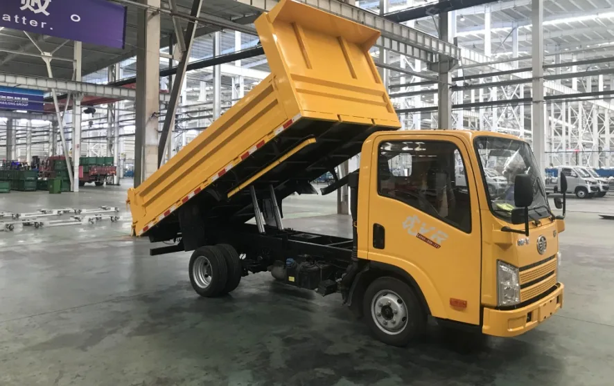 Dump truck cargo body variants