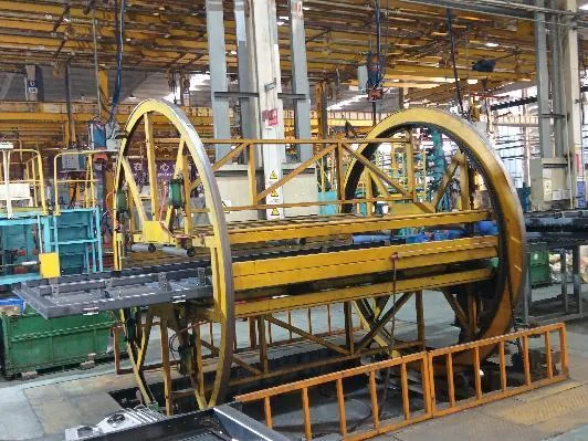Cargo body e-coating process