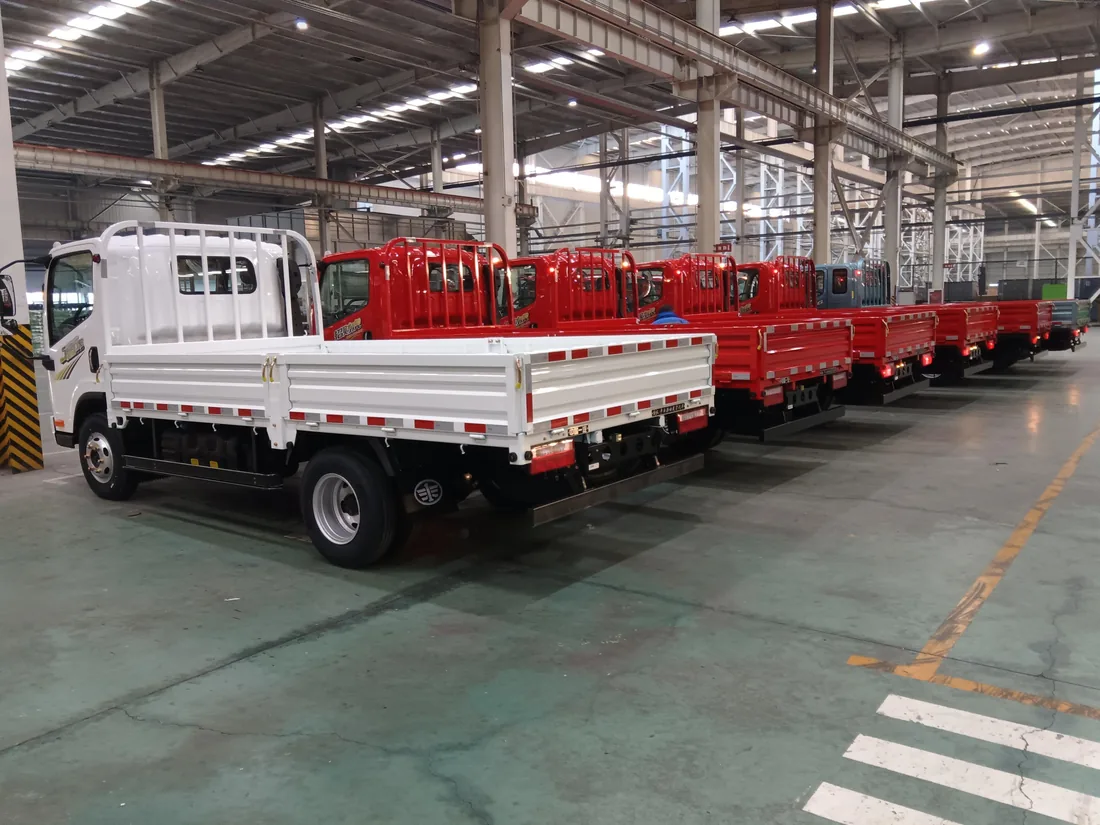 Finished truck body inspection
